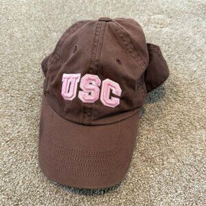 USC University of Southern California Adjustable Brown Baseball Hat